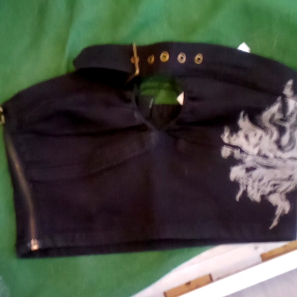 Cider jean tube top